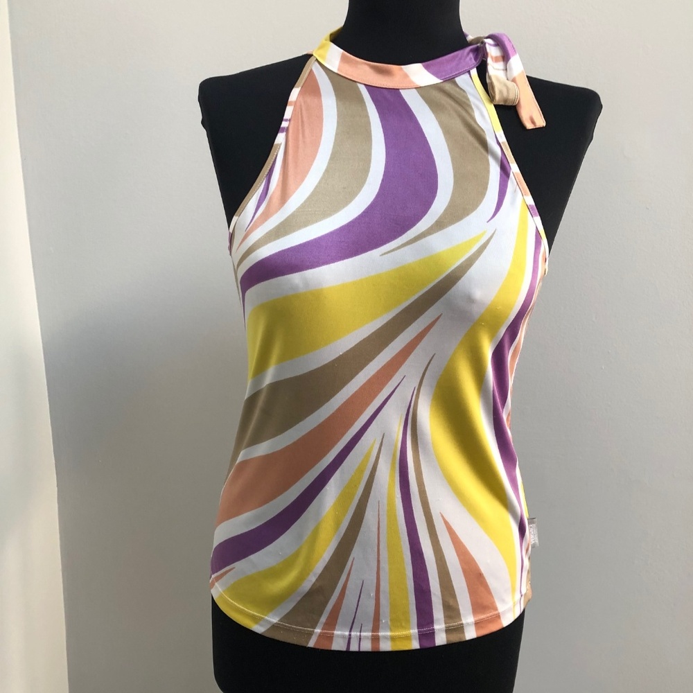 Versace Halter with tie top neck - ADORABLE!!